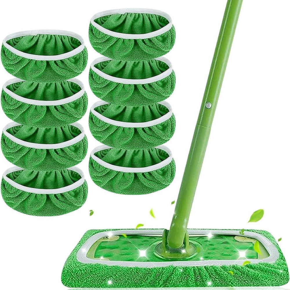 Herbruikbare Microvezel Wisserovertrekken – 8 Stuks