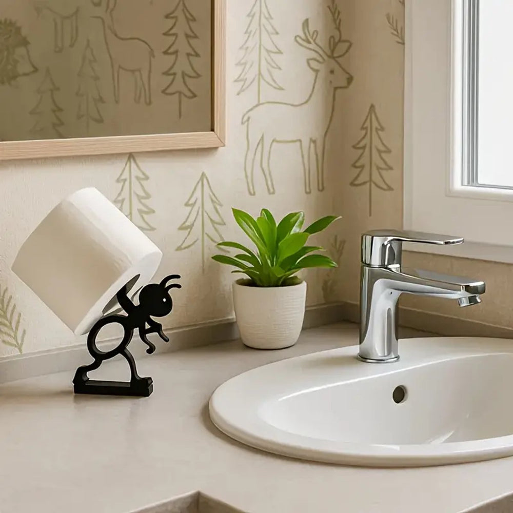 Toiletrolhouder Mieren – Set van 2