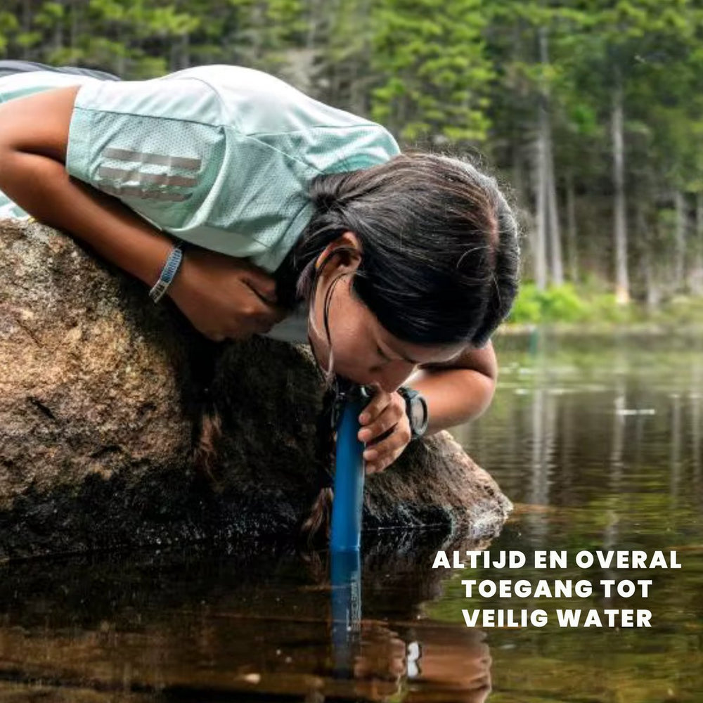 Draagbare Waterfilter Survival – 2 Stuks