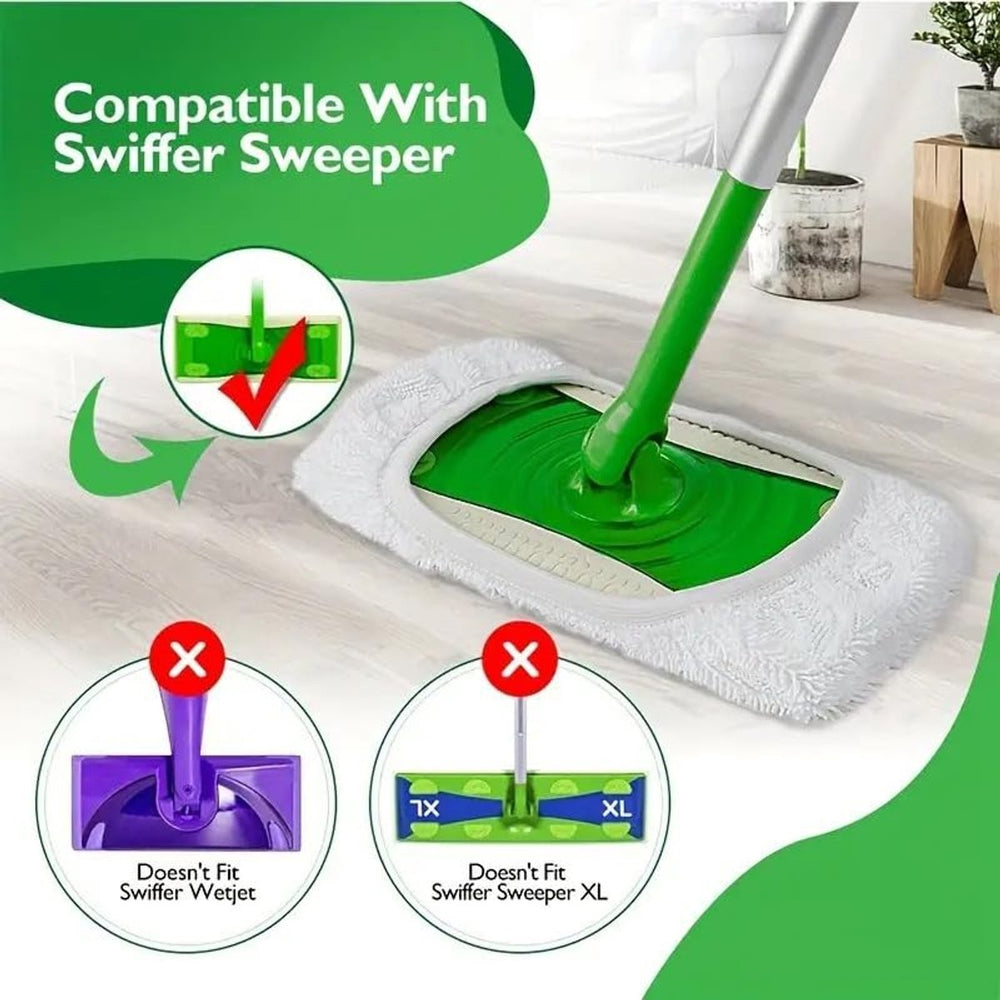 Herbruikbare Microvezel Wisserovertrekken – 8 Stuks