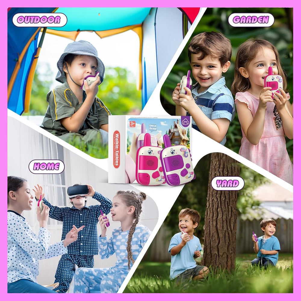 Walkie Talkies voor Kinderen – Set van 2 – Unicorn