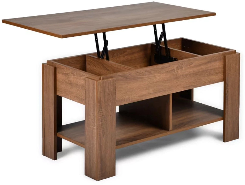 Salontafel met Lift-Top en Opbergruimte