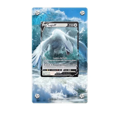Lugia V 138/195 – Kaarthouder met achtergrond