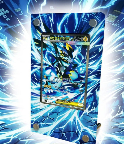 Mega Zeraora ex 112/081 – Kaarthouder met achtergrond