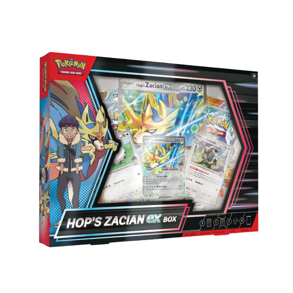 Pokémon TCG Hop's Zacian ex Box