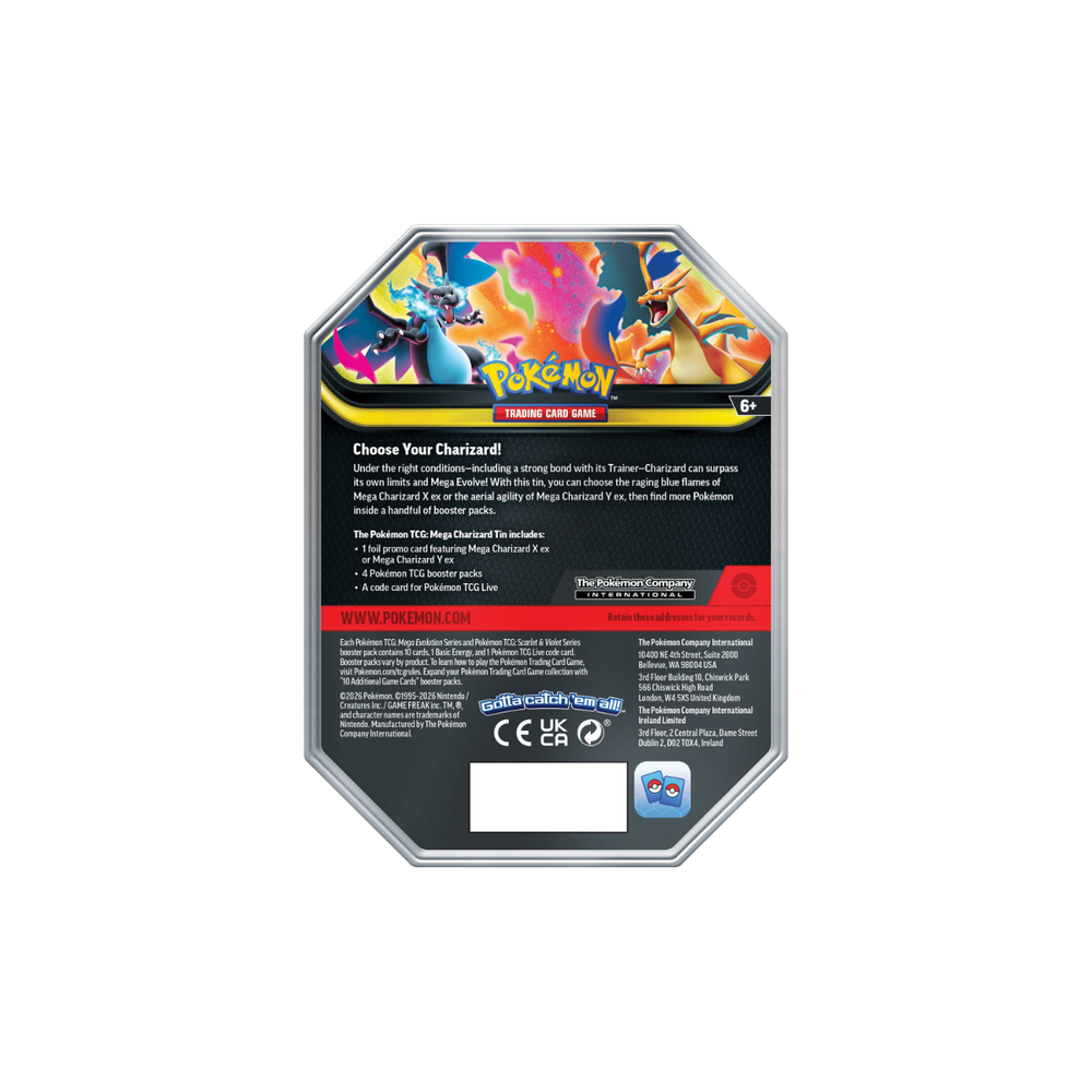 Pokémon TCG Mega Charizard Y ex Tin, foto 2
