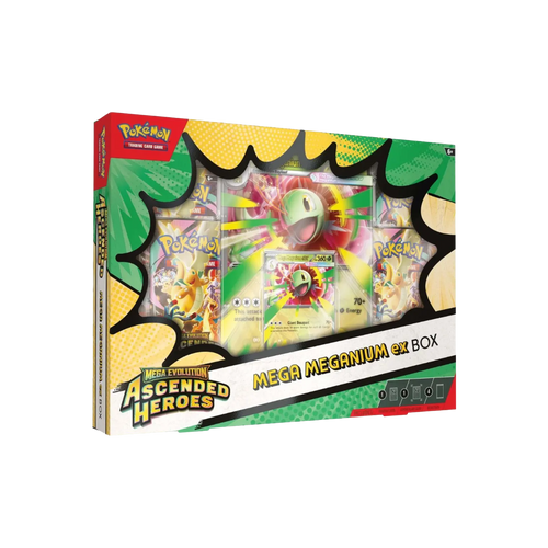 Pokémon TCG Mega Evolution Ascended Heroes ex Box – Mega Meganium