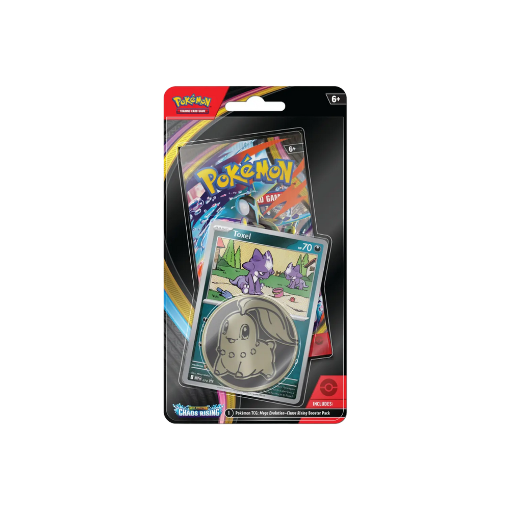 Pokémon TCG Mega Evolution Chaos Rising Checklane Blister – Toxel