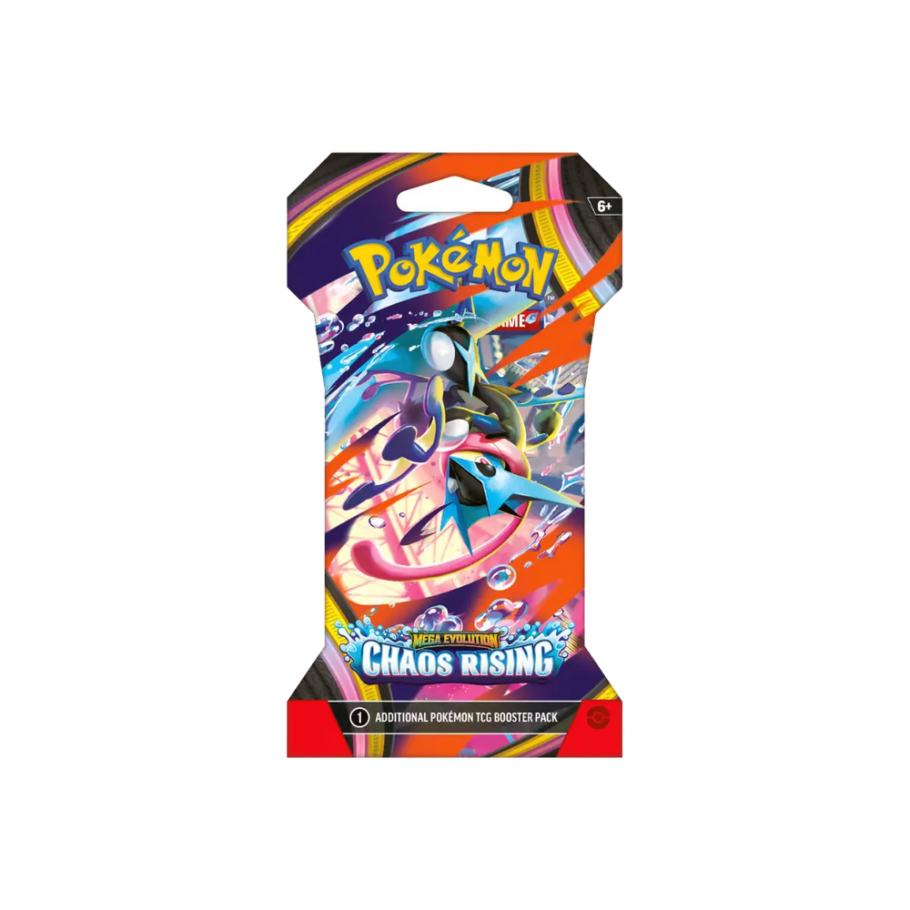 Pokémon TCG Mega Evolution Chaos Rising Sleeved Booster