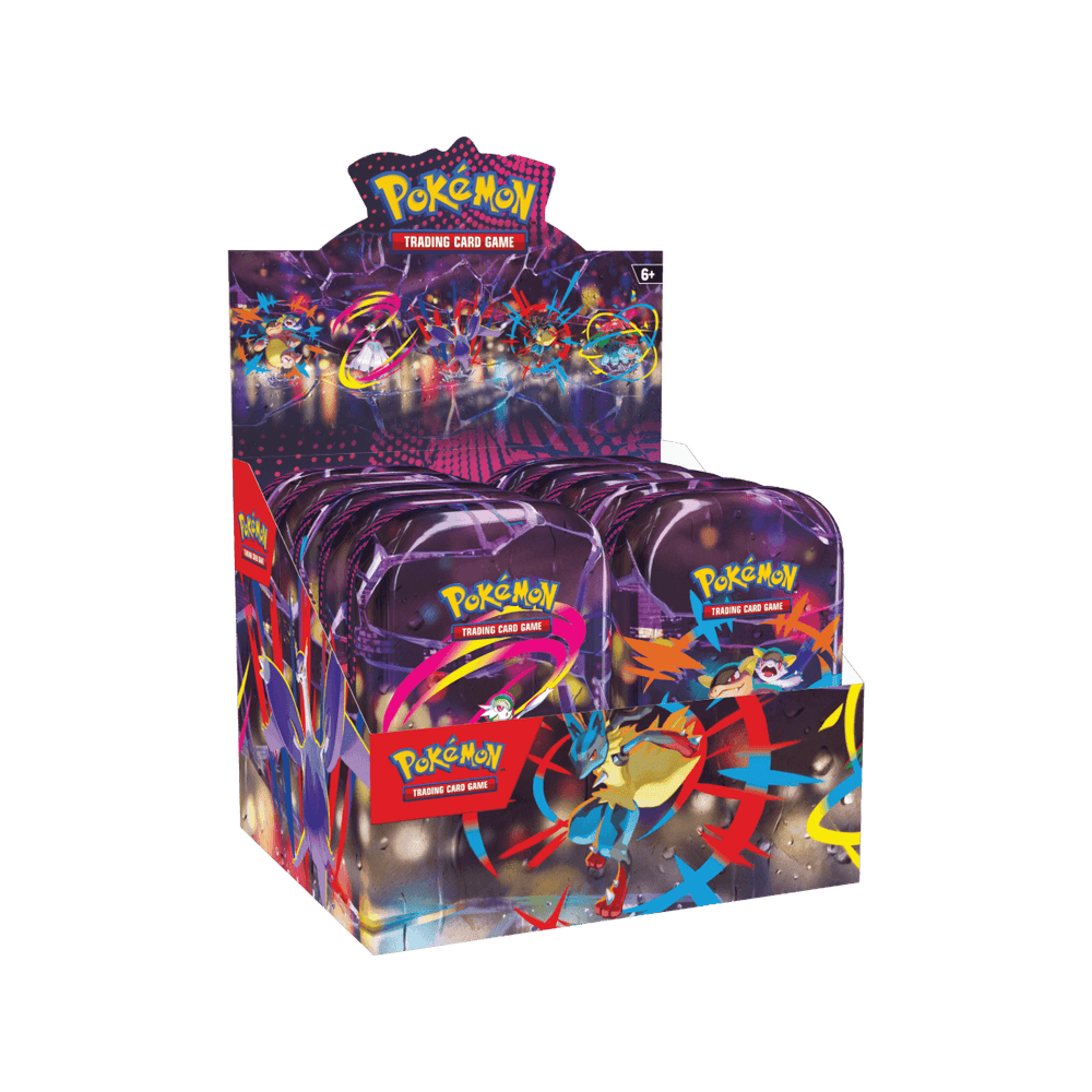 Pokémon TCG Mega Evolution Mini Tin Display