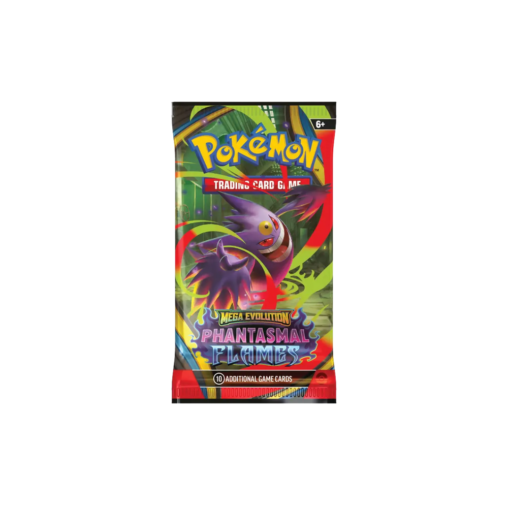 Pokémon TCG Mega Evolution Phantasmal Flames Booster Pack