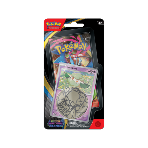 Pokémon TCG Mega Evolution Phantasmal Flames Checklane Blister – Cottonee