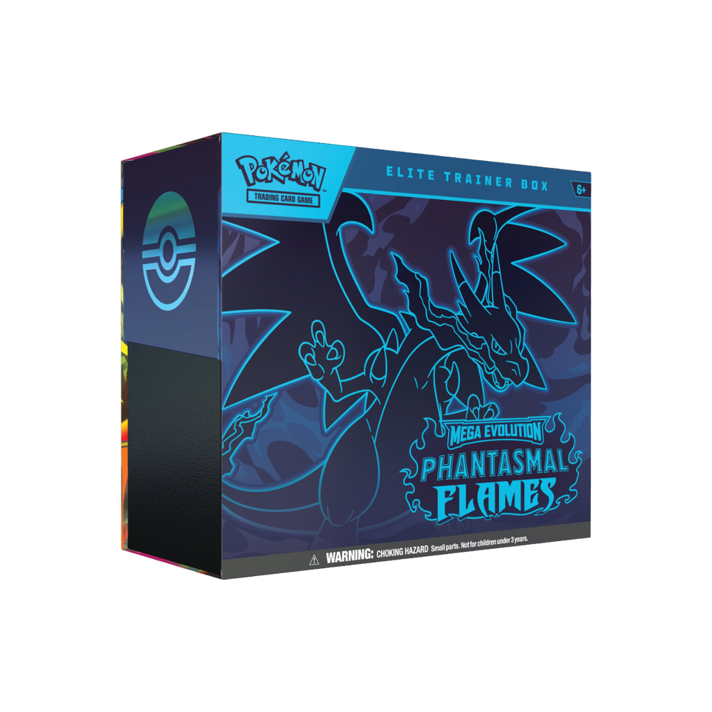 Pokémon TCG Mega Evolution Phantasmal Flames Elite Trainer Box – Mega Charizard X