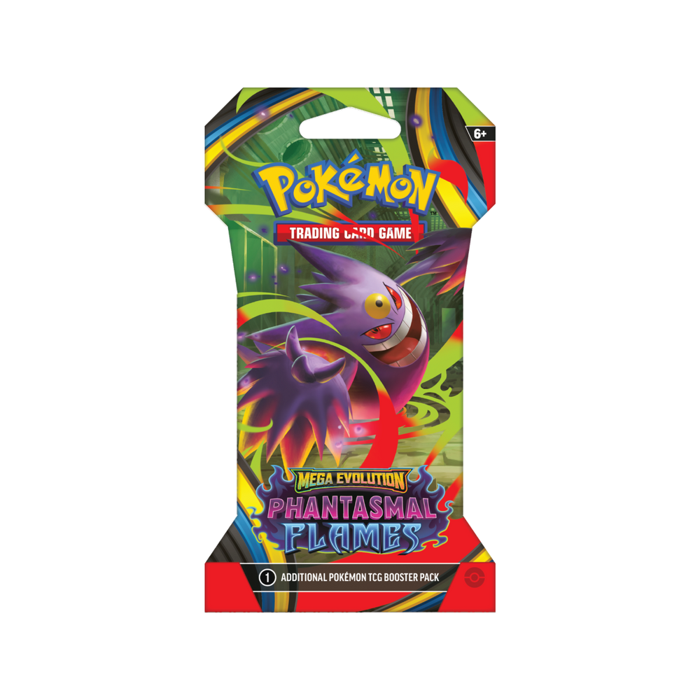 Pokémon TCG Mega Evolution Phantasmal Flames Sleeved Booster