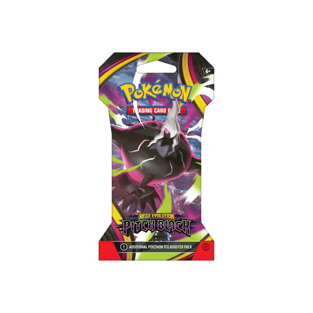 Pokémon TCG Mega Evolution Pitch Black Sleeved Booster