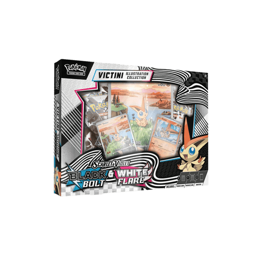 Pokémon TCG Scarlet & Violet Black Bolt & White Flare Illustration Collection – Victini