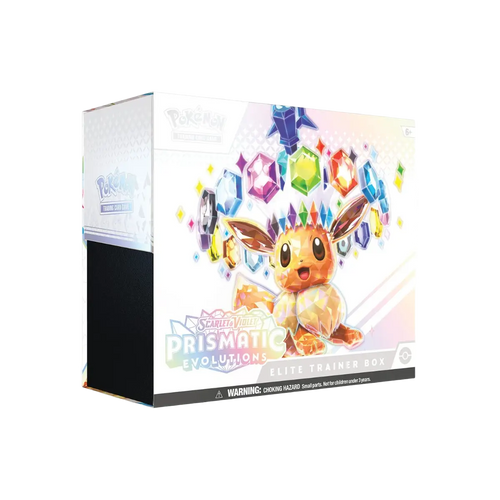 Pokémon TCG Scarlet & Violet Prismatic Evolutions Elite Trainer Box