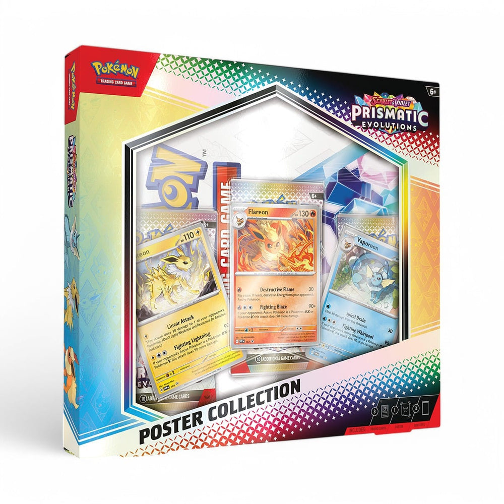 Pokémon TCG Scarlet & Violet Prismatic Evolutions Poster Collection, foto 2