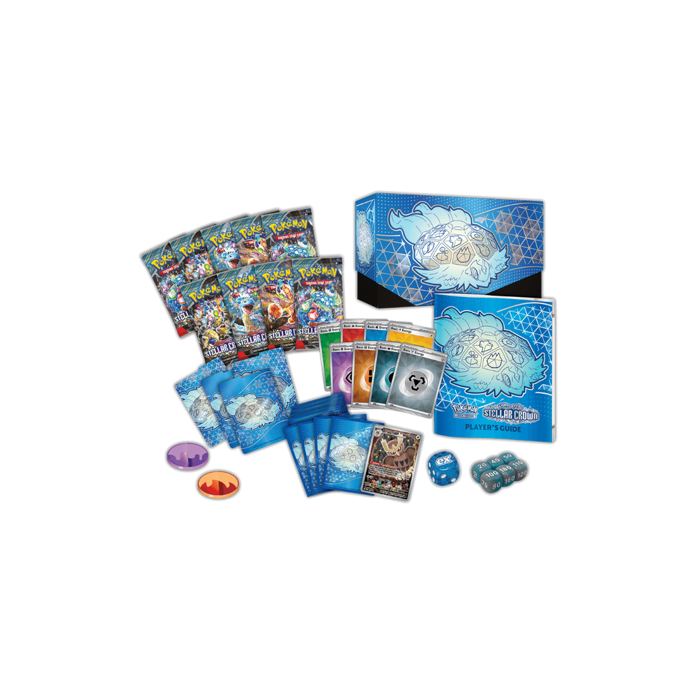 Pokémon TCG Scarlet & Violet Stellar Crown Elite Trainer Box, foto 2
