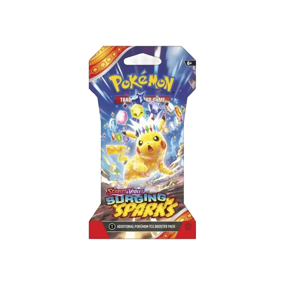 Pokémon TCG Scarlet & Violet Surging Sparks Sleeved Booster